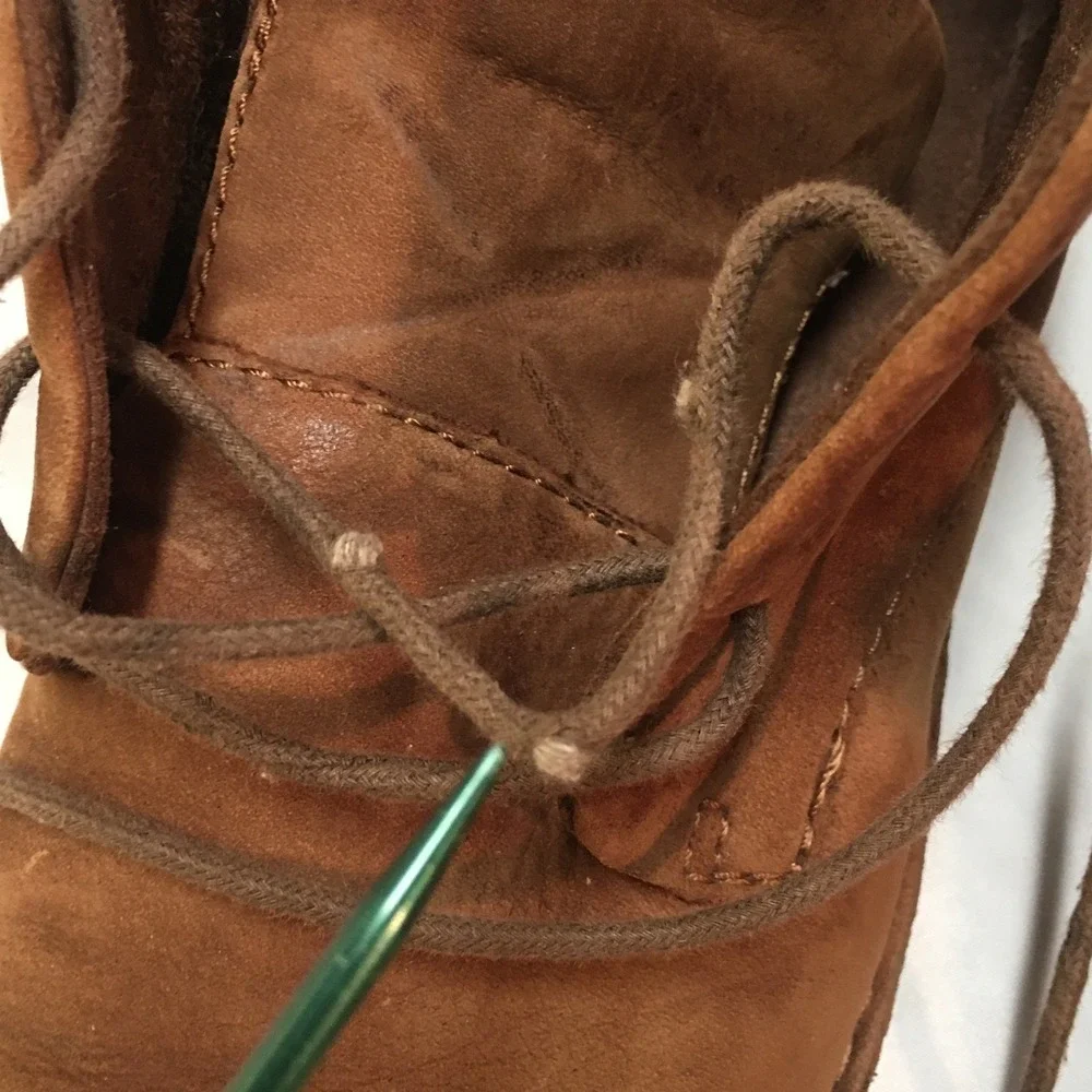 Born Chukka Boots Men 10.5 Brown Leather Lace Up BM0003706 Modern Minimalist